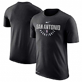 San Antonio Spurs Black Nike Practice Performance T-Shirt,baseball caps,new era cap wholesale,wholesale hats